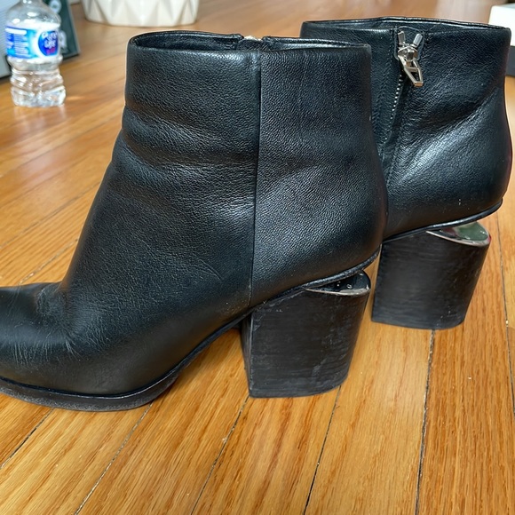 Alexander Wang Gabi Boots with silver hardware, size 37.5 - Picture 3 of 5